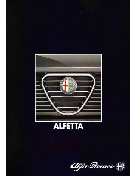 1983 ALFA ROMEO ALFETTA BROCHURE DUTCH