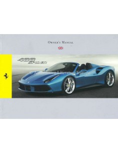 2015 FERRARI 488 SPIDER OWNERS MANUAL ENGLISH