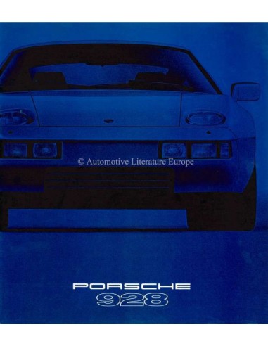 1979 PORSCHE 928 BROCHURE DUITS