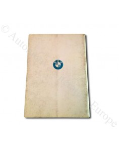 1958 BMW 503 COUPE CONVERTIBLE V8 OWNERS MANUAL GERMAN 2