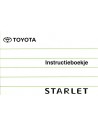 1996 TOYOTA STARLET BETRIEBSANLEITUNG NIEDERLÄNDISCH