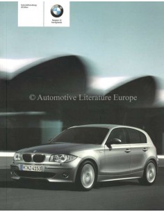 2005 BMW 1ER BETRIEBSANLEITUNG DÄNISCH
