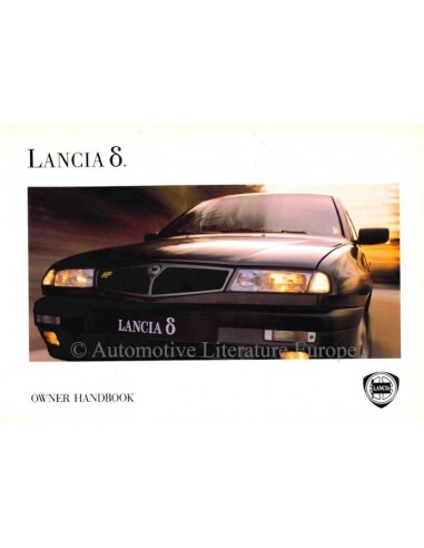 1993 LANCIA DELTA OWNERS MANUAL HANDBOOK ENGLISH