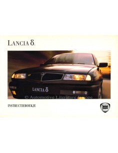1994 LANCIA DELTA BETRIEBSANLEITUNG NIEDERLANDISCH