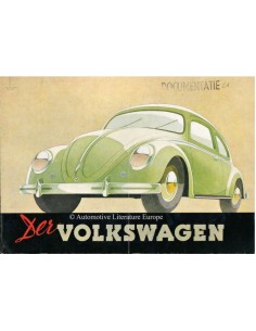 1950 VOLKSWAGEN BEETLE BROCHURE GERMAN