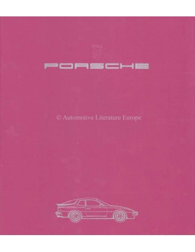 1984 PORSCHE 944 BROCHURE DUITS