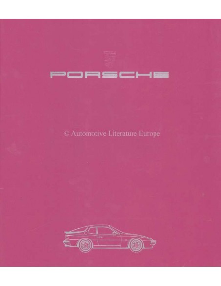 1984 PORSCHE 944 BROCHURE GERMAN