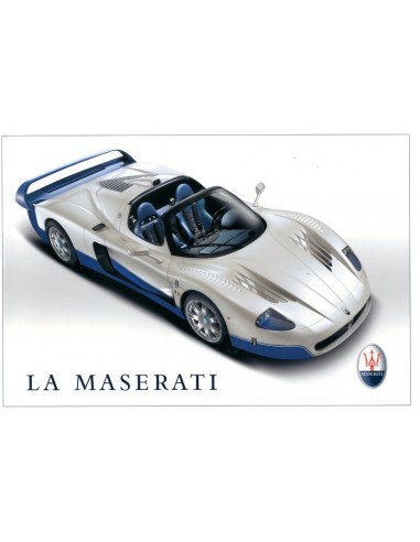 2005 MASERATI LA MASERATI PROGRAMMA BROCHURE ENGELS