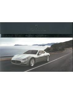 2007 MASERATI GRANTURISMO BROCHURE ENGELS