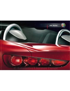 2006 ALFA ROMEO SPIDER BROCHURE GERMAN