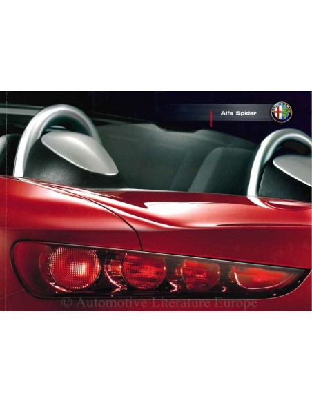 2006 ALFA ROMEO SPIDER BROCHURE GERMAN