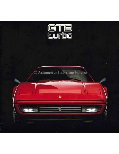 1985 FERRARI 328 GTB PROSPEKT 397/85