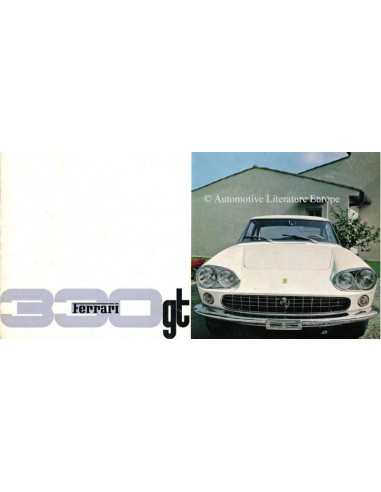 1964 FERRARI 330 GT PININFARINA 2+2 BROCHURE