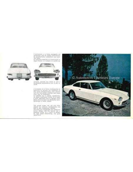 1964 FERRARI 330 GT PININFARINA 2+2 BROCHURE