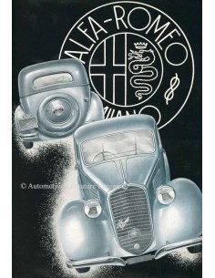 1938 ALFA ROMEO 6C 2300 B BROCHURE FRENCH 2