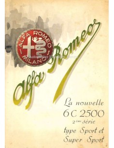 1955 ALFA ROMEO 950 AUTOCARRO PROSPEKT ITALIENISCH