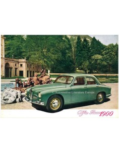 1954 ALFA ROMEO 1900 SEDAN BROCHURE
