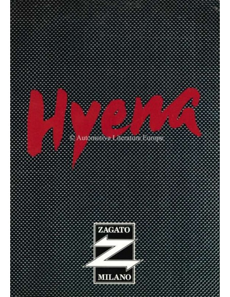 1993 LANCIA HYENA BROCHURE ENGLISH