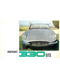 1966 FERRARI 330 GTS PININFARINA PROSPEKT