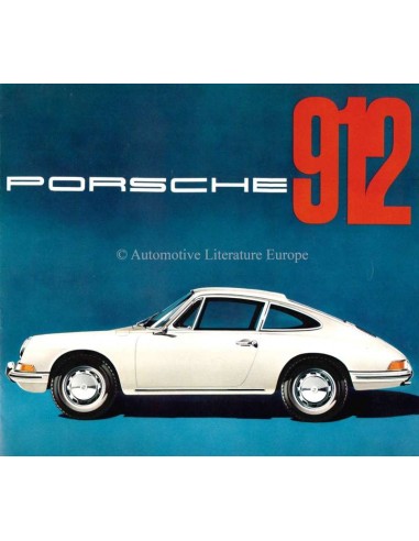 1965 PORSCHE 912 BROCHURE DUITS