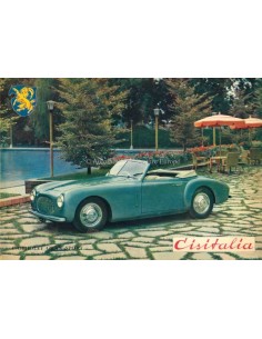 1949 CISITALIA GRAN SPORT CABRIOLET / COUPE PROSPEKT