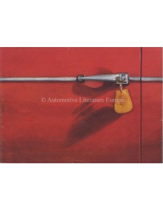 1956 PORSCHE 356 CARRERA 550 SPYDER BROCHURE GERMAN