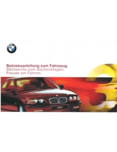 2000 BMW 3 SERIES SALOON OWNERS MANUAL GERMAN