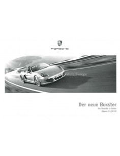 2013 PORSCHE BOXSTER HARDCOVER PROSPEKT DEUTSCH 2