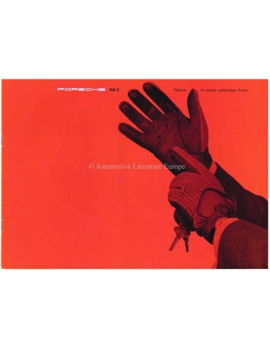 1964 PORSCHE 356 C BROCHURE DUITS