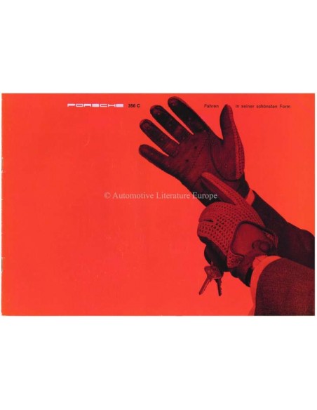 1964 PORSCHE 356 C BROCHURE DUITS