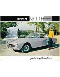 1963 FERRARI 250 GT BERLINETTA LUSSO BROCHURE