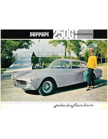 1963 FERRARI 250 GT BERLINETTA LUSSO PROSPEKT