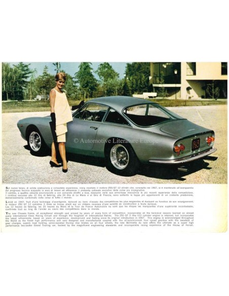 1963 FERRARI 250 GT BERLINETTA LUSSO PROSPEKT