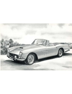 1959 FERRARI 250 GRANTURISMO CABRIOLET PININFARINA BROCHURE ENGELS 2