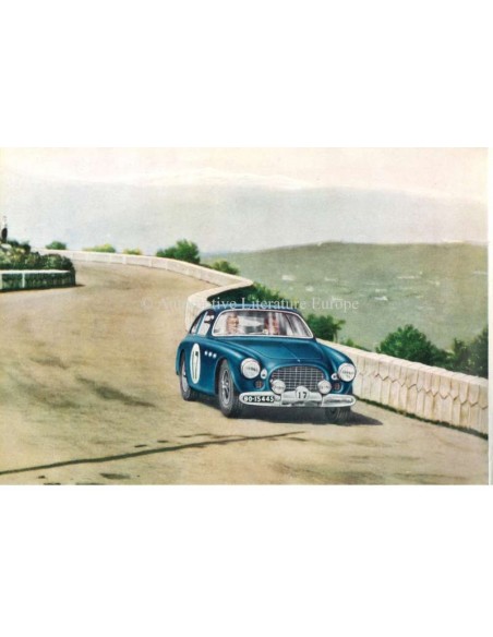 1953 FERRARI 250 MILLEMIGLIA PROSPEKT ENGLISCH