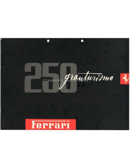 1958 FERRARI 250 GRANTURISMO PROSPEKT DEUTSCH