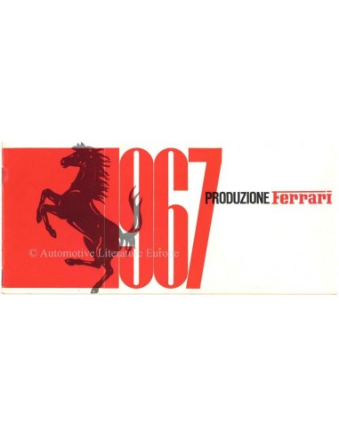 1968 FERRARI 365 GTB4 PININFARINA PROSPEKT 25/68