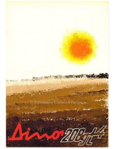 1975 FERRARI DINO 208 GT4 BROCHURE 101/75