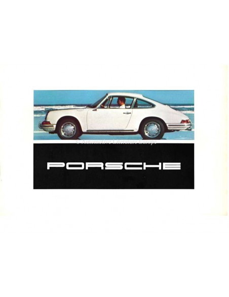 1967 PORSCHE 911 / 912 BROCHURE GERMAN