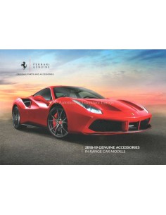 2018-19 FERRARI GENUINE ACCESSORIES BROCHURE ENGLISH