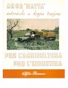 1952 ALFA ROMEO AR52 "MATTA" BROCHURE