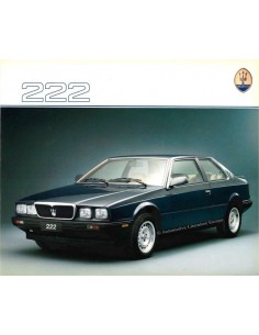 1988 MASERATI 222 PROSPEKT ITALIENISCH