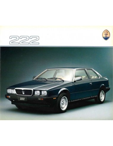 1988 MASERATI 222 PROSPEKT ITALIENISCH