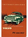 1957 VOLVO PV 444 INSTRUCTIEBOEKJE ZWEEDS