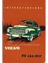 1957 VOLVO PV 444 OWNERS MANUAL SWEDISH