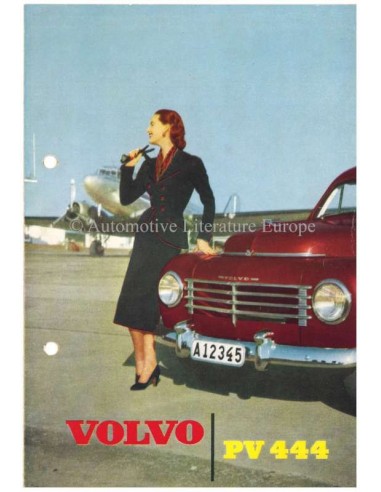 1954 VOLVO PV 444 PROSPEKT NIEDERLÄNDISCH