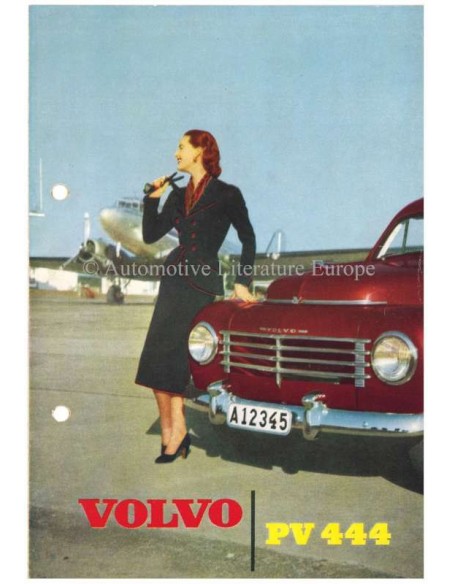 1954 VOLVO PV 444 PROSPEKT NIEDERLÄNDISCH