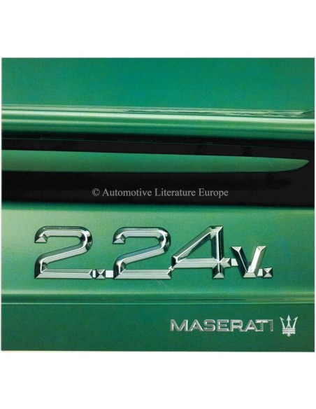 1991 MASERATI 2.24V. PROSPEKT ITALIENISCH