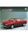 1988 MASERATI KARIF PROSPEKT FRANZÖSISCH