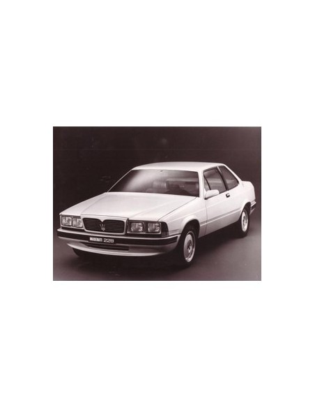 1988 MASERATI 228 PERSFOTO